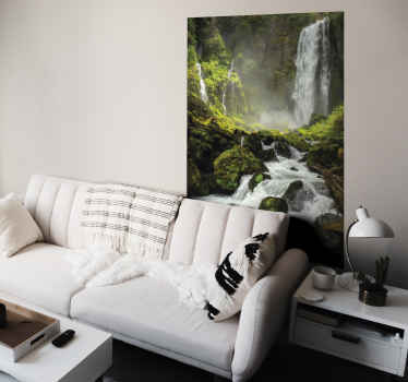 Poster photo paysage cascades - TenStickers