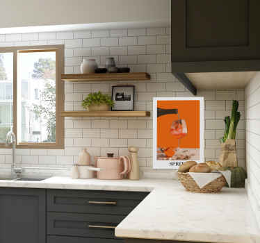 Poster- foto con Aperol Spritz - TenStickers