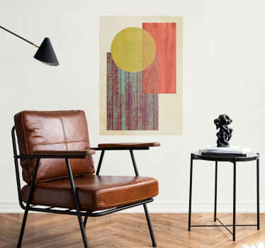 Original Bauhaus Geometrie Plakat - TenStickers