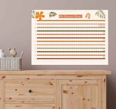 Poster mural Ma première année - TenStickers