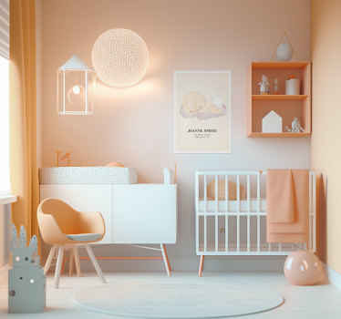 Poster Kinderzimmer Baby geboren Liebe - TenStickers