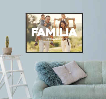 Poster foto de familia - TenVinilo