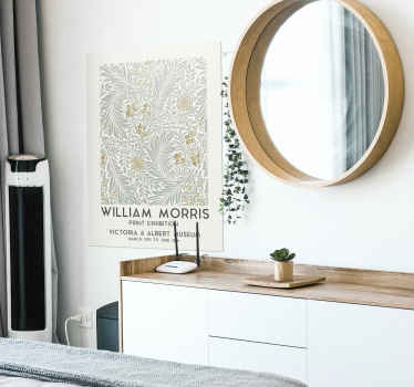 Poster Vintage Blumen- William Morris - TenStickers