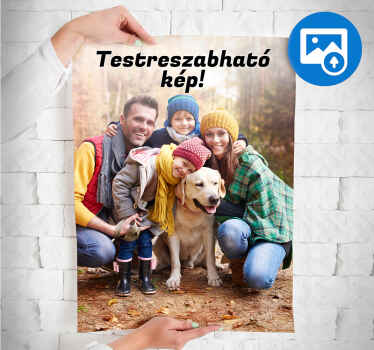 Személyre szabott képes plakát - TenStickers