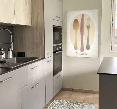 Poster ustensiles de cuisine - TenStickers