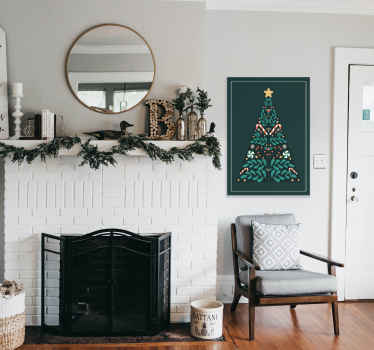 Tisk plakatov za božično drevo - TenStickers