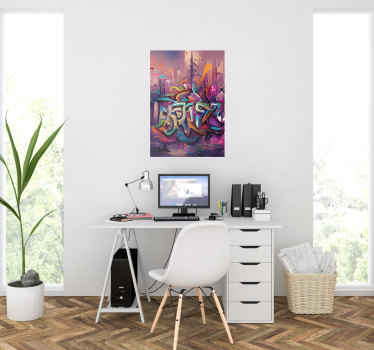 Poster graffiti art urbain - TenStickers