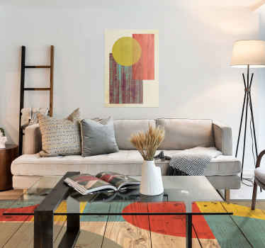 Original Bauhaus Geometrie Plakat - TenStickers