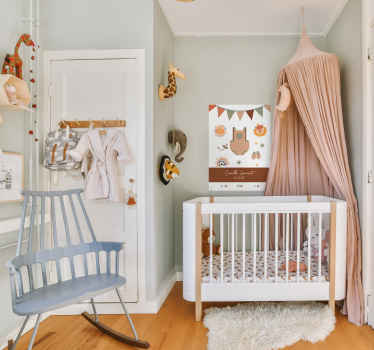 Poster personnalisé style bohème - TenStickers