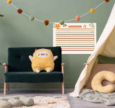 Poster mural Ma première année - TenStickers