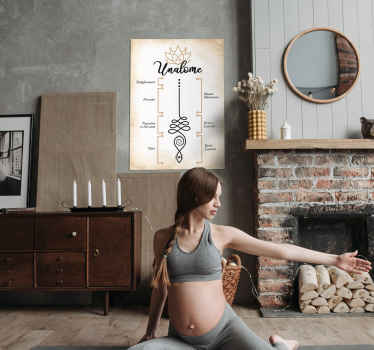 плакат с алфавитом - TenStickers