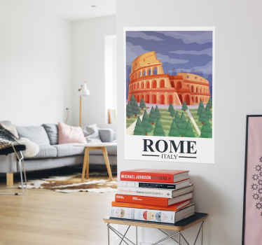 Poster con Colosseo di Roma - TenStickers