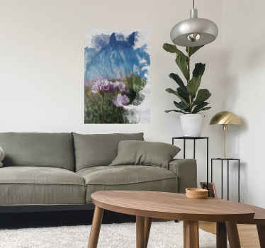 Poster paarden waterkleur - TenStickers