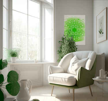 曼陀罗艺术禅墙海报 - TenStickers