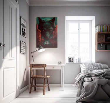 Poster loup affiche de film - TenStickers