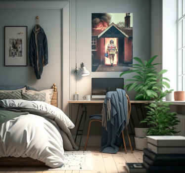 British Firefighter unique poster - TenStickers