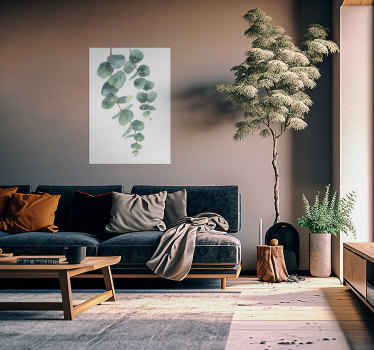 Eucalyptus Twigs tree poster - TenStickers