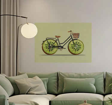 Kiwi cykel Billeder til stue - TenStickers