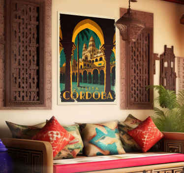 Poster ciudades "Visita a Córdoba" - TenVinilo