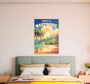 Poster voyage en Martinique - TenStickers