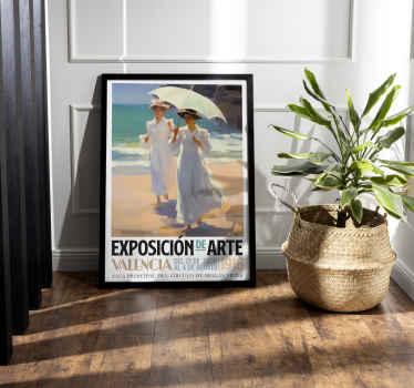 Póster arte Mujeres en la playa - TenVinilo