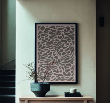 natural print scandinavian poster - TenStickers