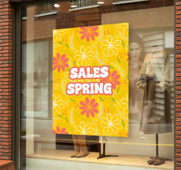 Forårsudsalgsblomster plakater med blomster - TenStickers