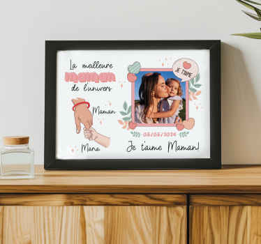 Affiche événement la meilleure mère de l'univers - TenStickers