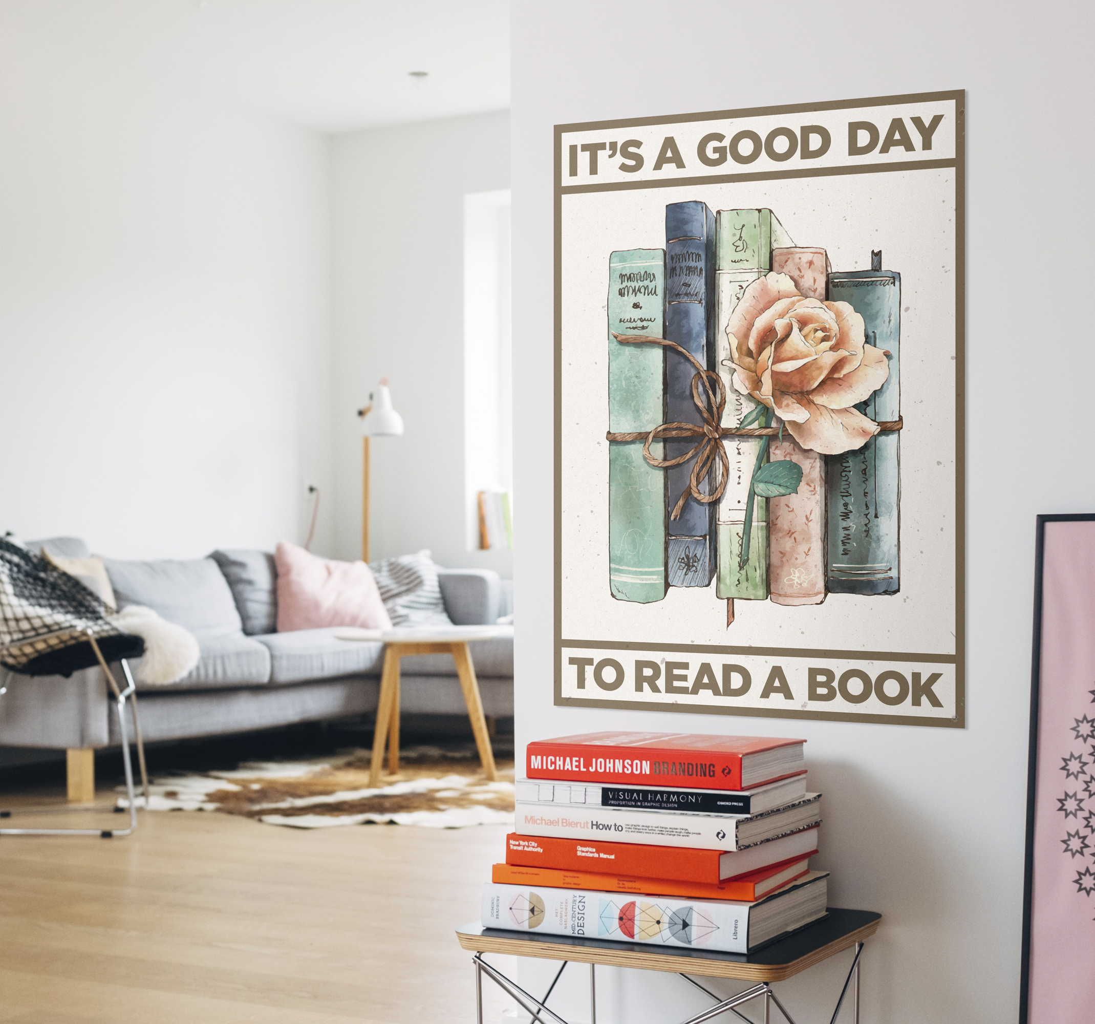 Póster decorativo Good day to read a book