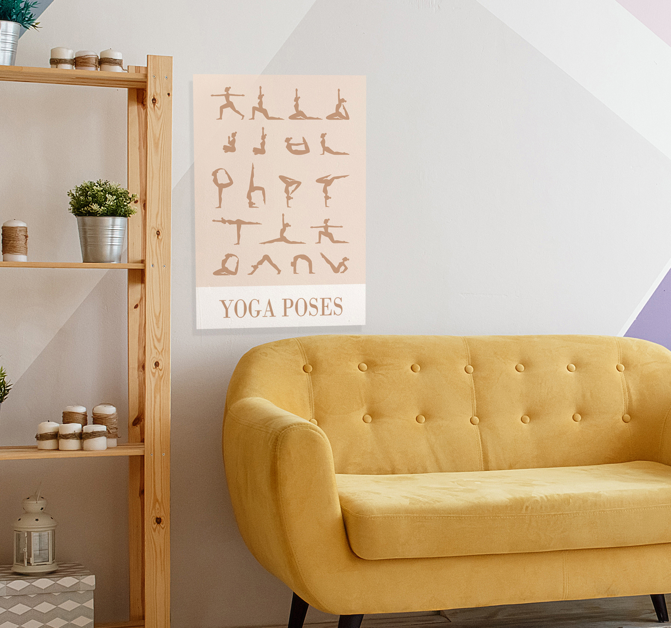 Poster Poses de yoga