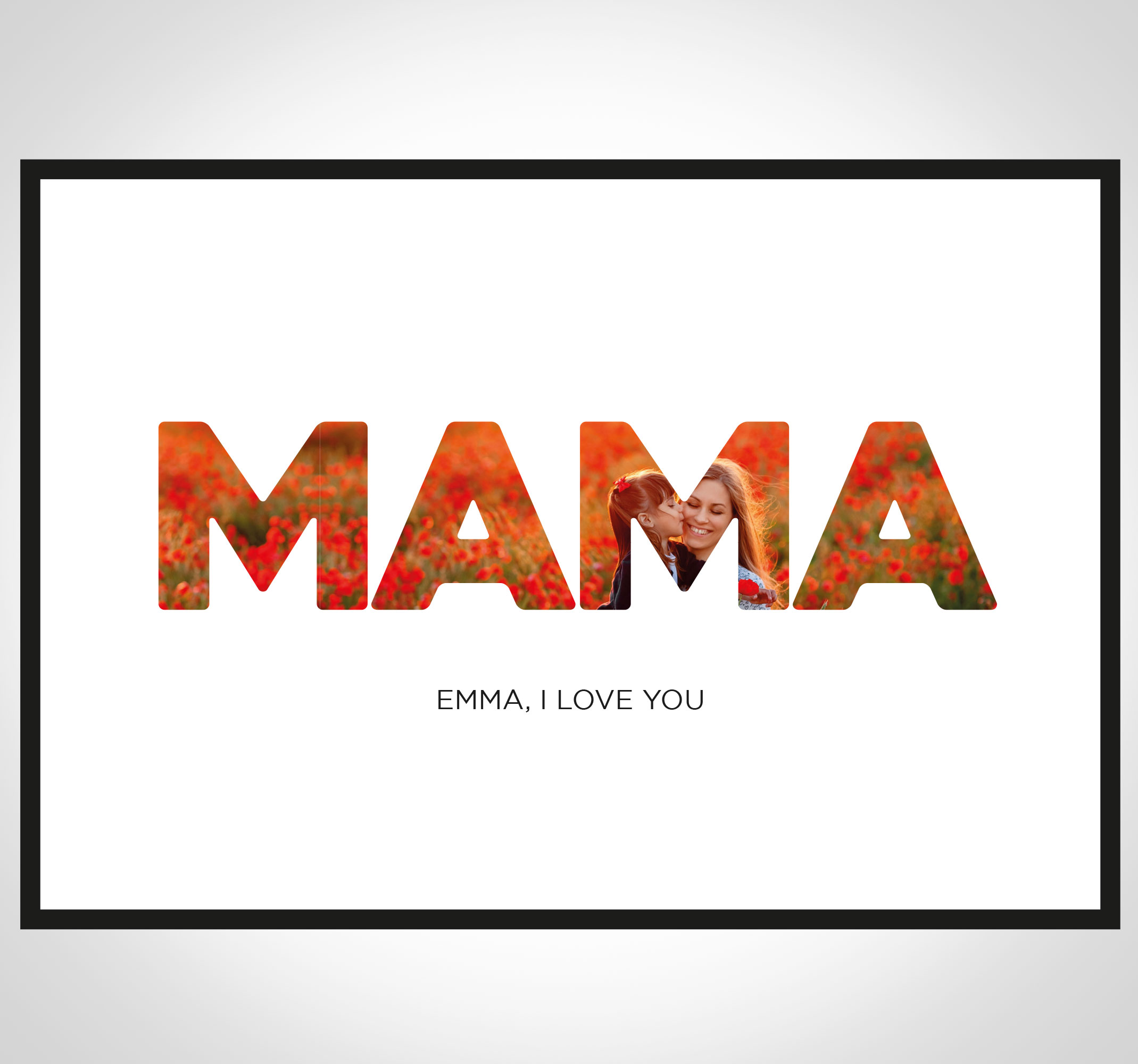 Poster salón ¡Mamá te quiero!