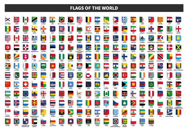 Drapeaux du monde