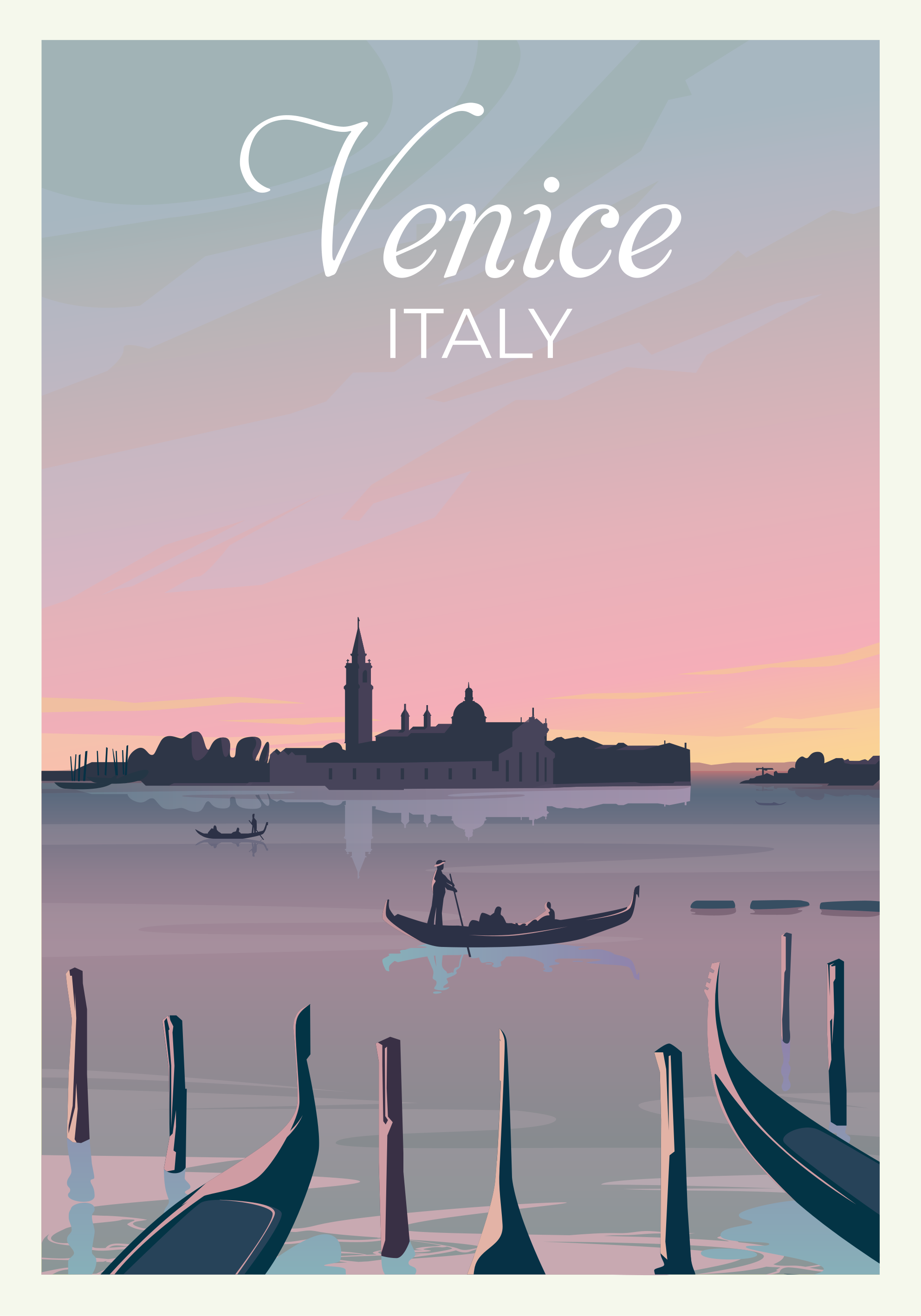 Italy Venice poster - TenStickers