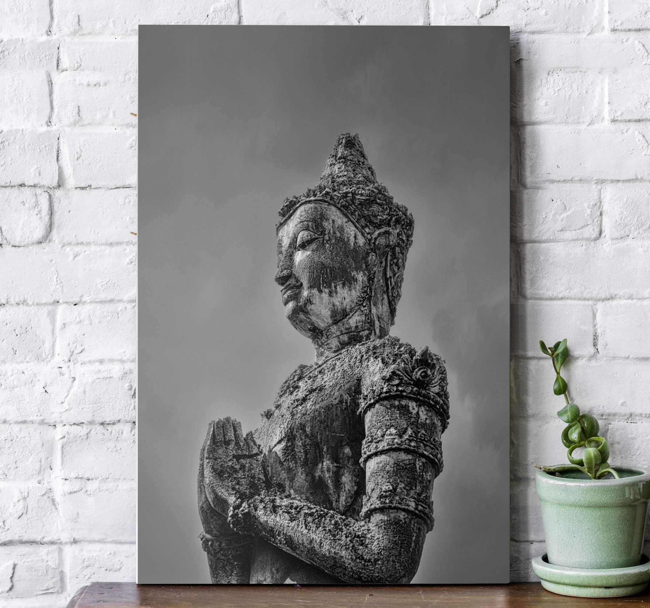 Cadre bouddha 40 x 60 cm la sagesse