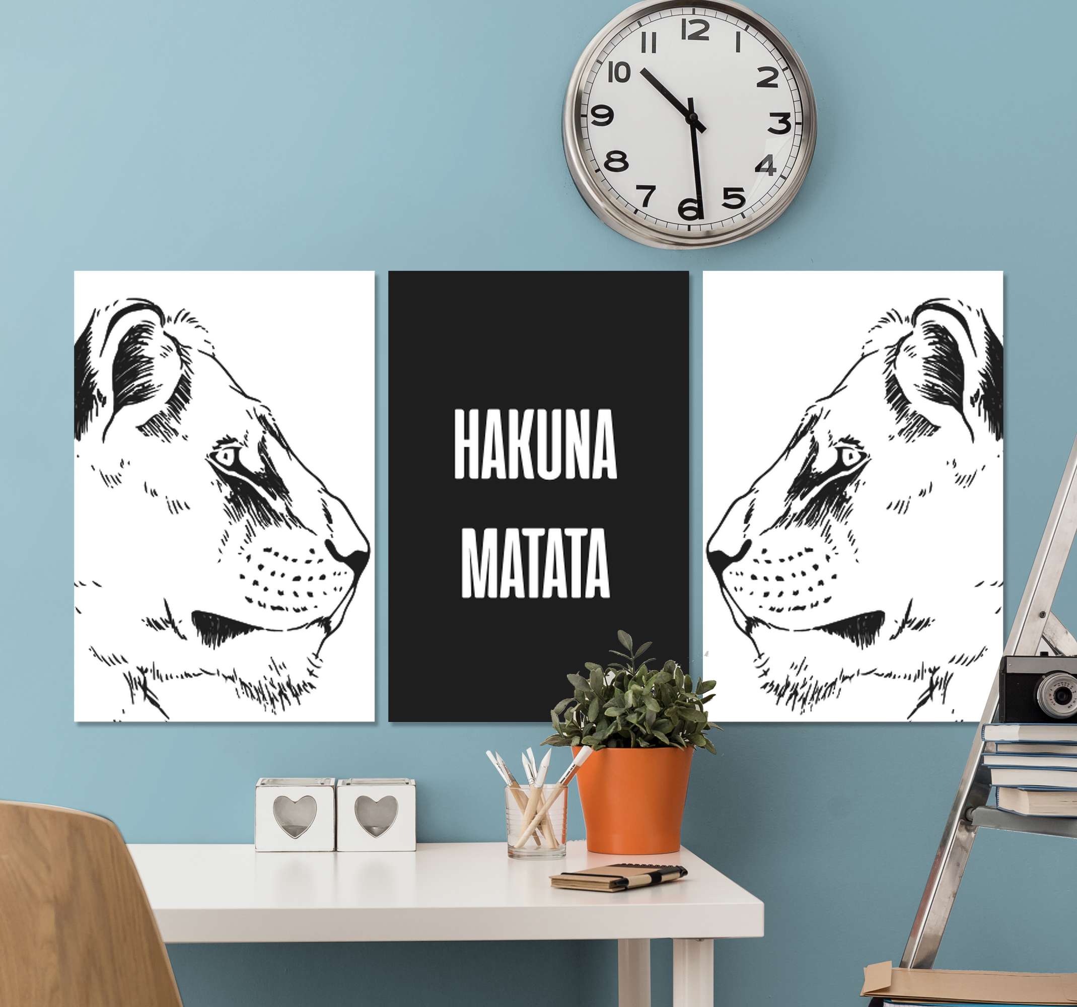 Hakuna Matata Motivacionnoe Polotno Tenstickers