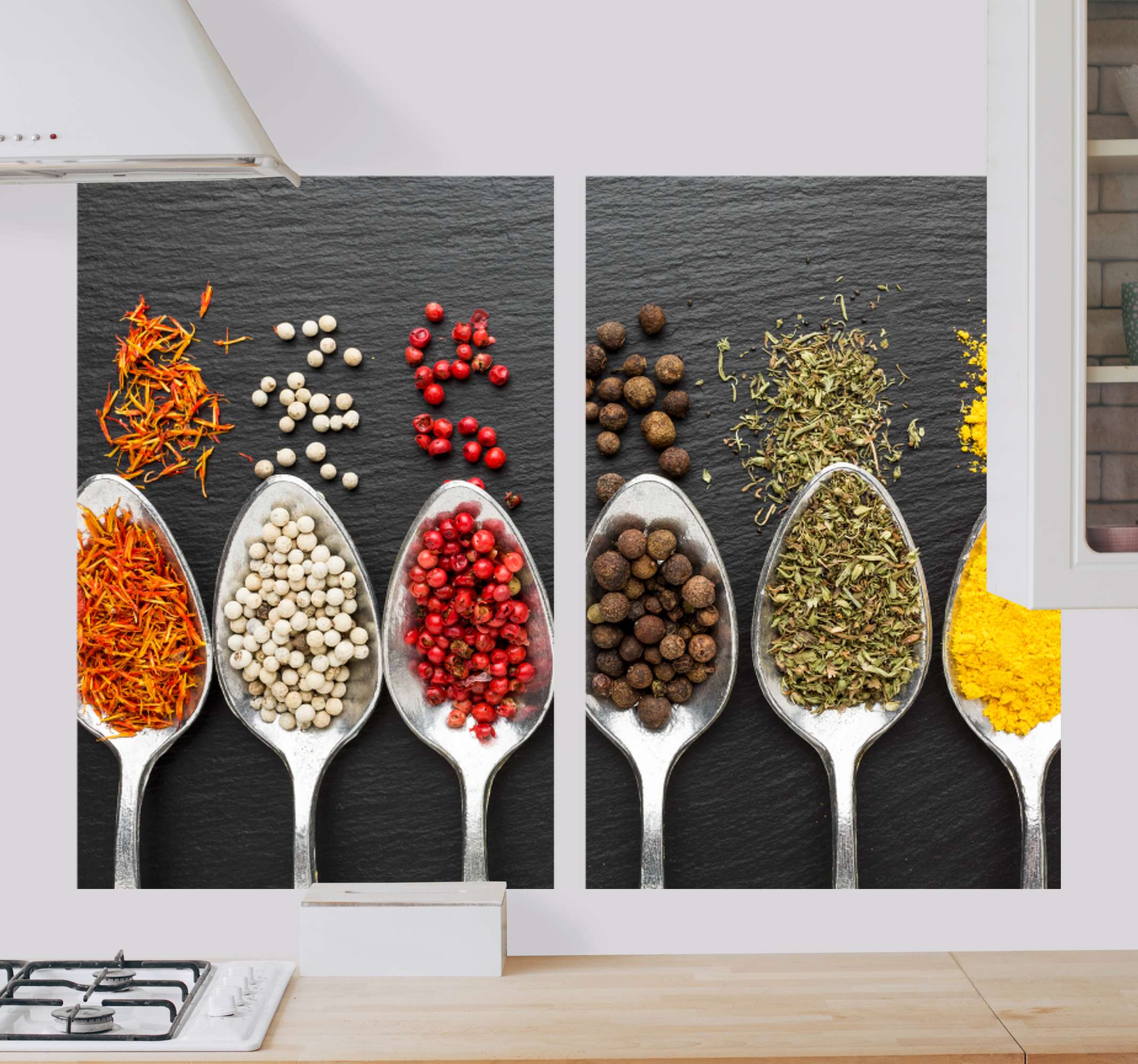 Email schrijven Vochtig Correct Canvas schilderij keuken Soorten kruiden - TenStickers