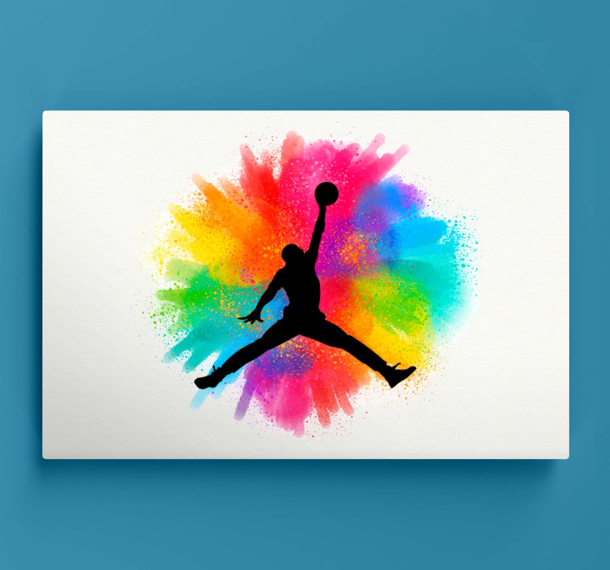 Tableau déco Basket Nike Air Jordan OG Street Art - Tableau Deco
