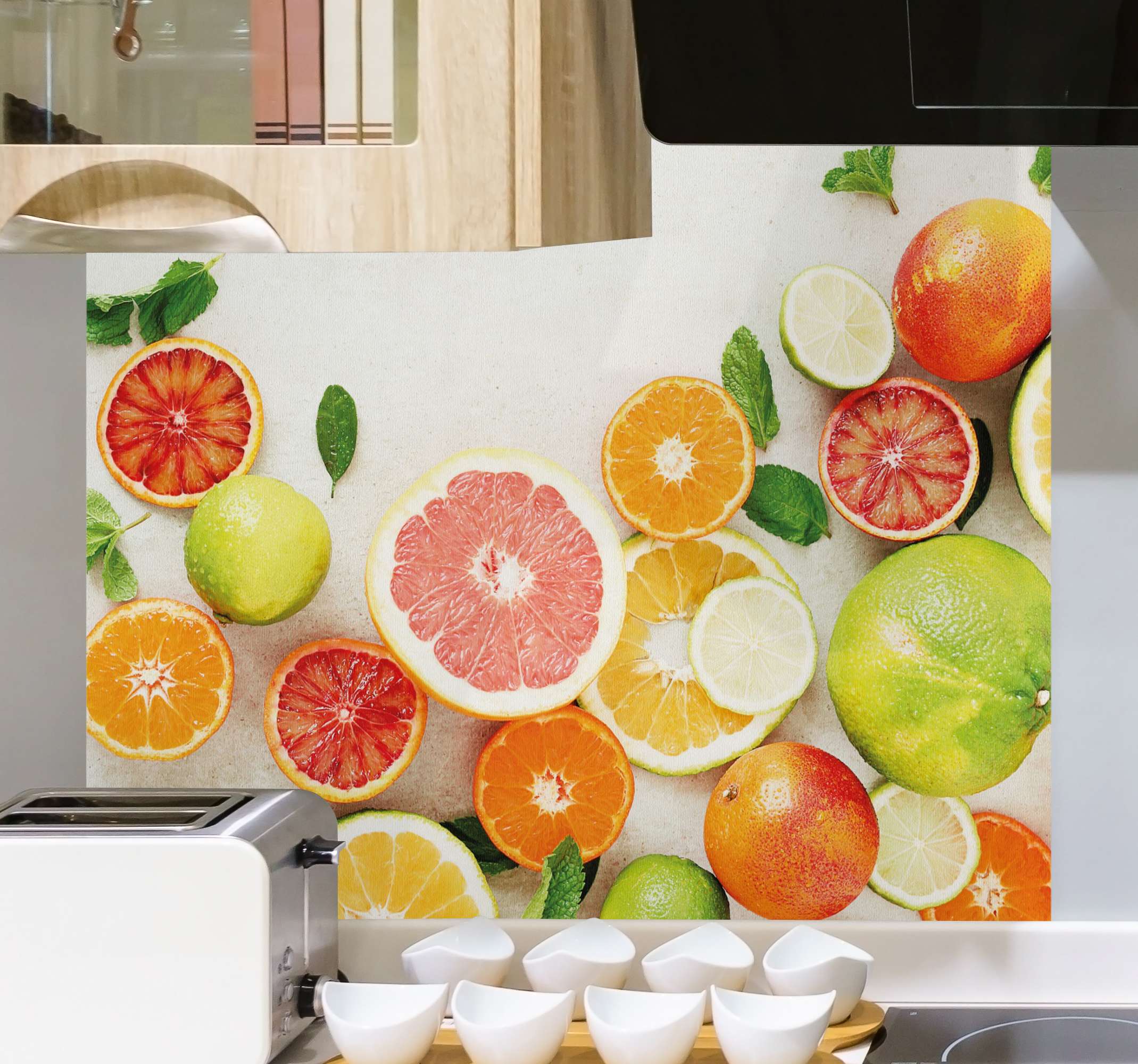Quadro Decorativo de vinícola Frutas em um fundo branco TenStickers. Quadro Decorativo de vinícola Frutas em um fundo branco. Frutas em uma tela de fundo branca. Fundo branco com frutas detalhadas. ótimas cores. Decore suas paredes. Envio imediato!