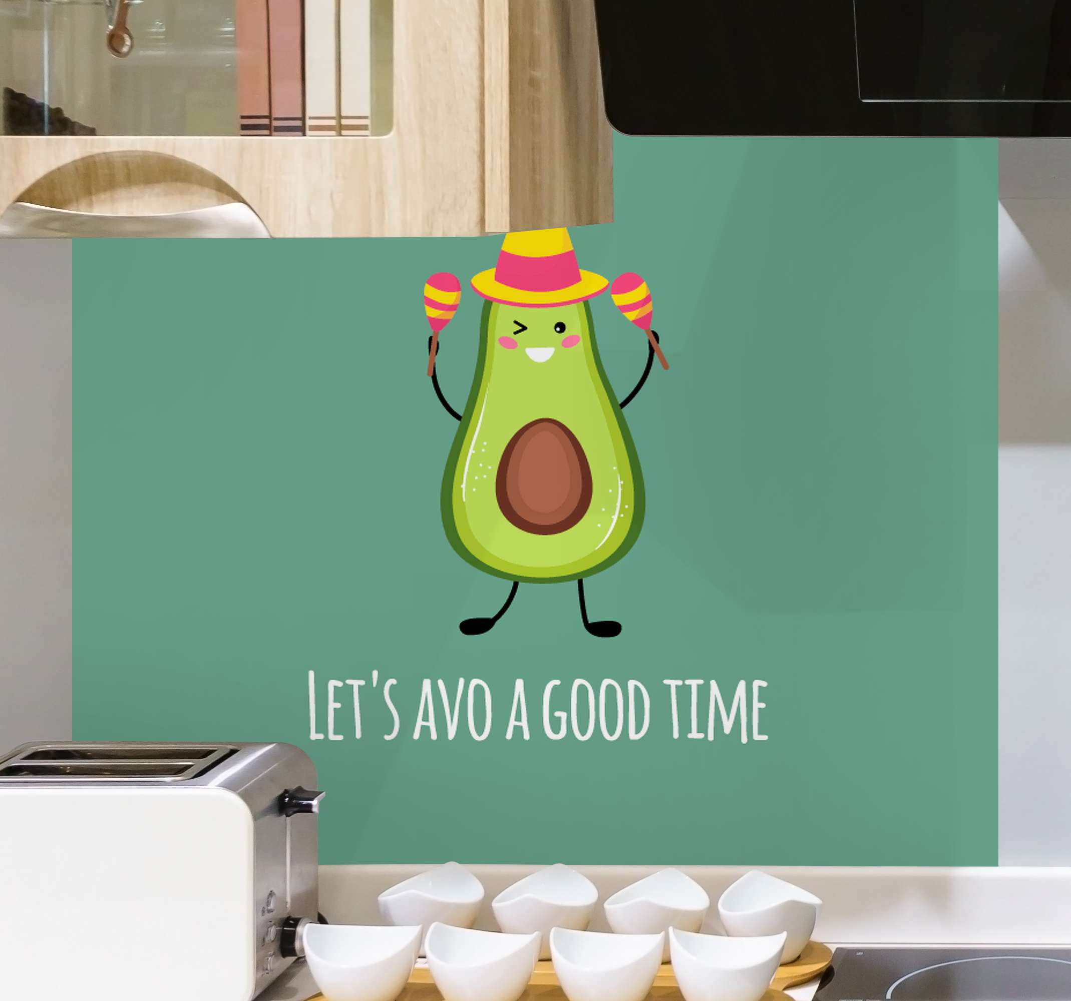 Wandbilder Sprüche Lustiges zitat mit avocados TenStickers