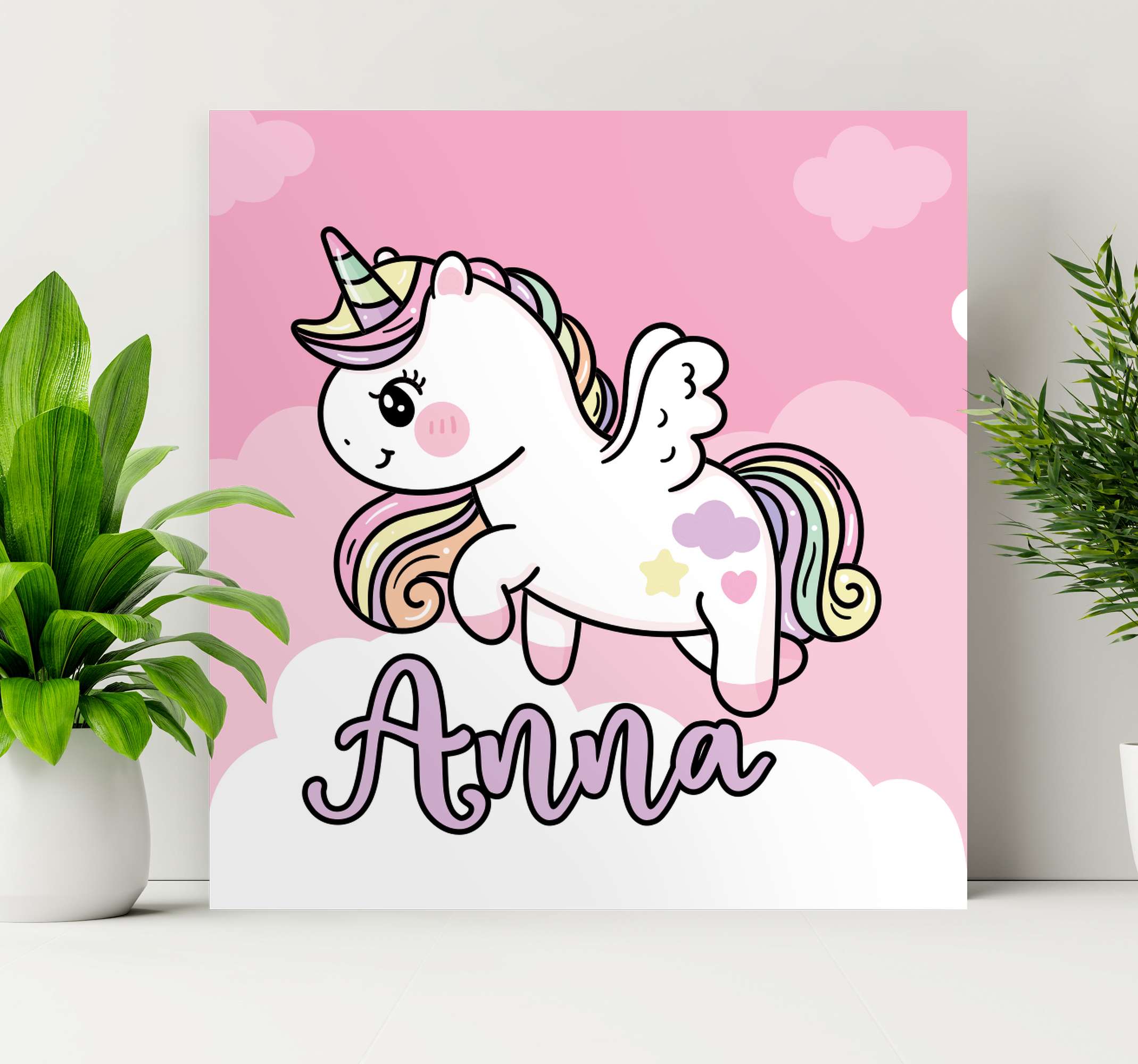 Personalised Unicorn Print - Created by Magic