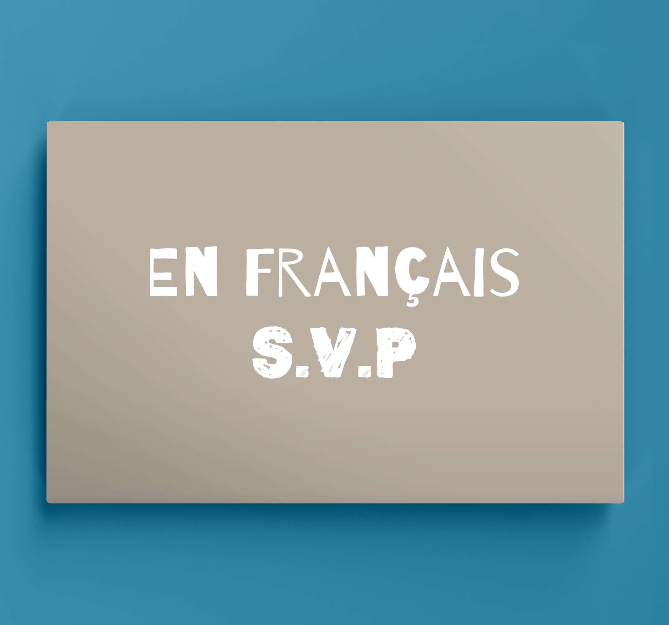 Tableau Phrase Phrase Drole En Francais Pls Tenstickers