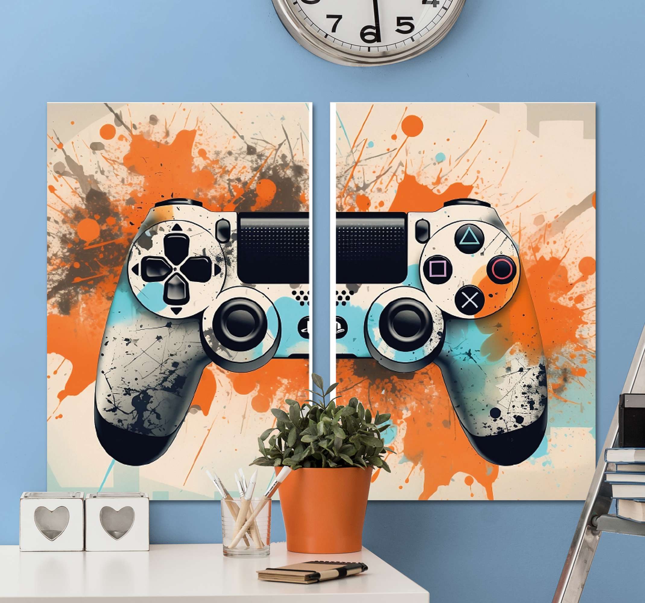 Pinata Manette De Jeu Vidéo Unique Party – 50 Cm, Idéale Pour Anniversaire Gaming Et Goûters D'enfants