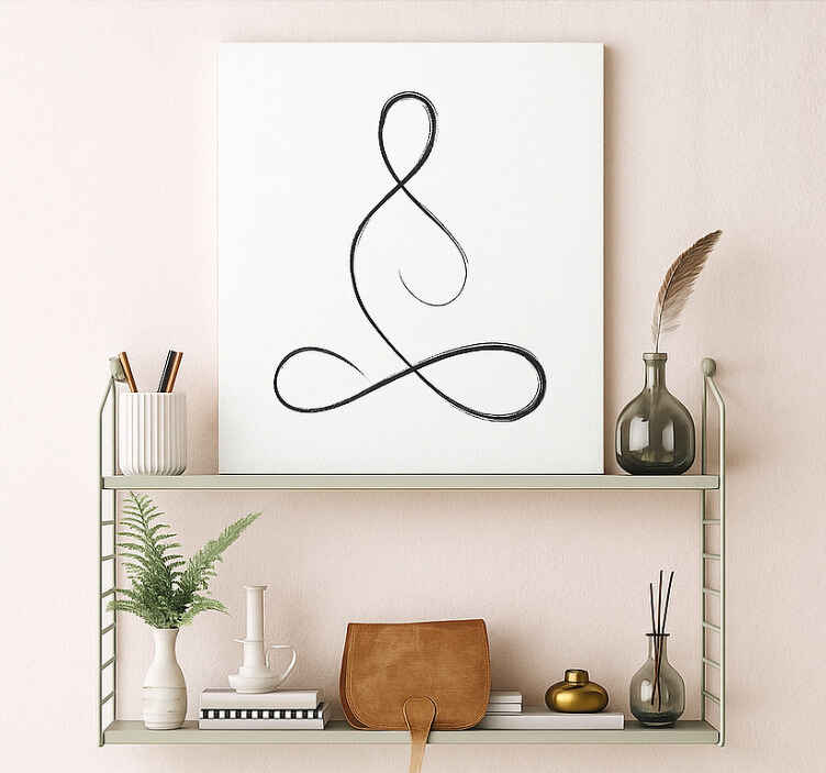 Leinwandbild Sport atem-yoga-design - TenStickers