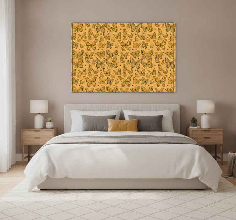 Tableau papillons motif papillons tendance - TenStickers