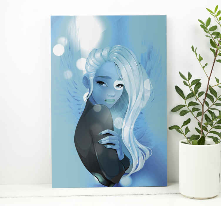 Vanhimman mieli taide canvas - Tenstickers