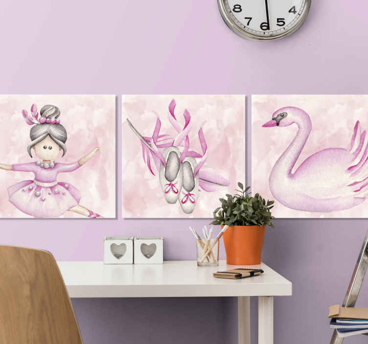 Cuadro para niños Motivos rosas de ensueño
