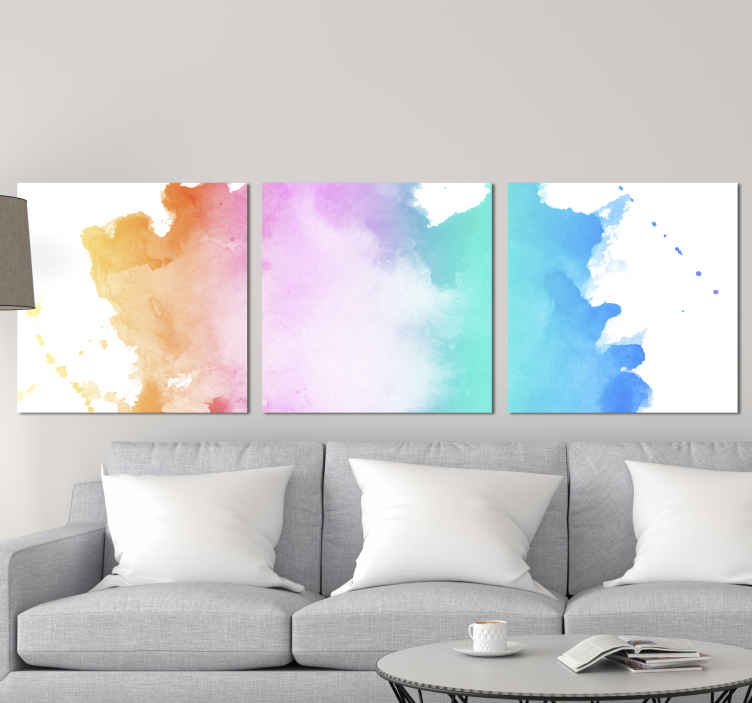 Abstract Rainbow Dreaming original Art Painting hand painted 180cm x 60cm 