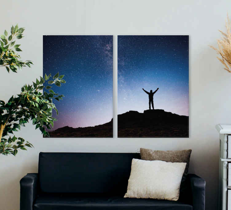 Quadro paesaggio Giovanotto