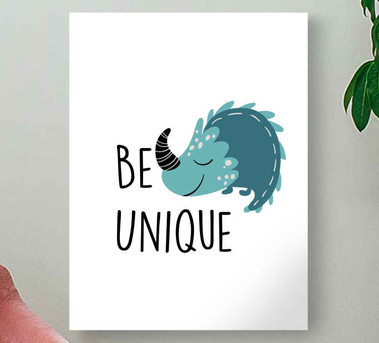 Nordic dinosaur be unique art prints - TenStickers
