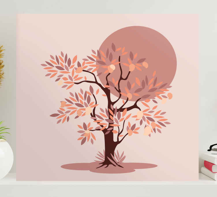 Cuadro árboles árbol de mango con hojas - TenVinilo